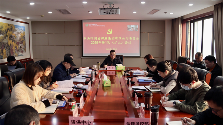 集團(tuán)公司召開2025年第1次黨委（擴大）會議