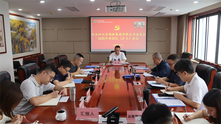 集團(tuán)公司召開(kāi)2025年第32次黨委（擴(kuò)大）會(huì)議