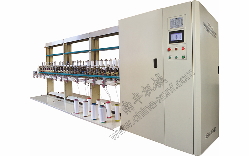 NF626 全電腦絡(luò)筒機(配套包覆絲機）